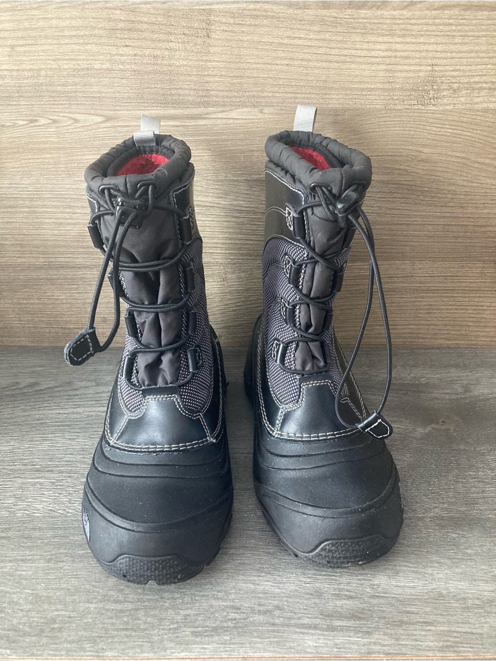 The North Face Snow Boots Thermal Felt Lined Size 5 Youth